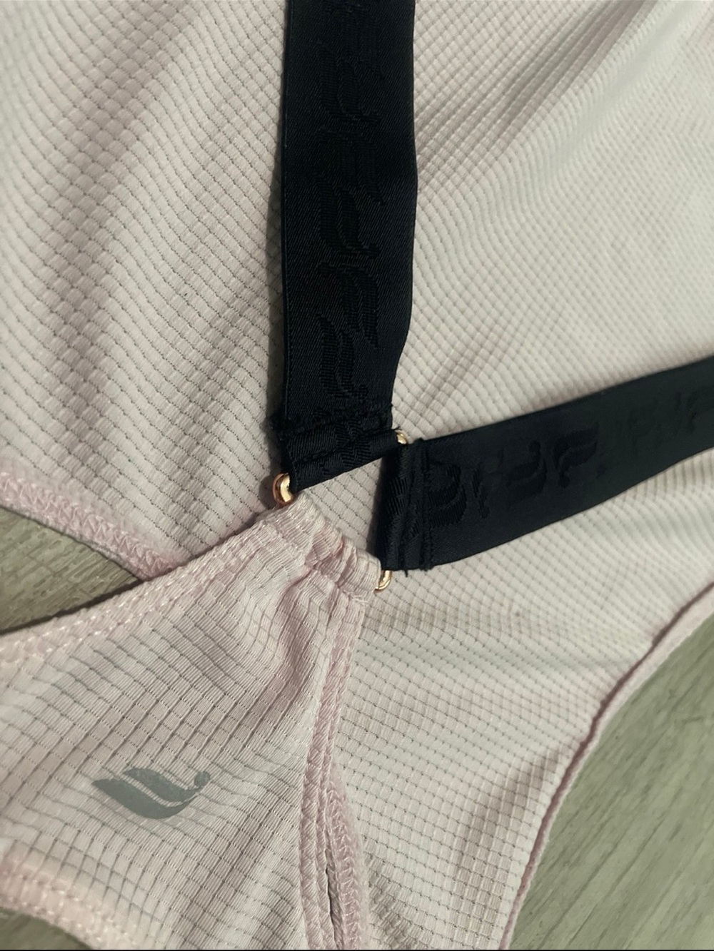 Fabletics Light Pink Racerback Tank Top - Picture 3 of 3